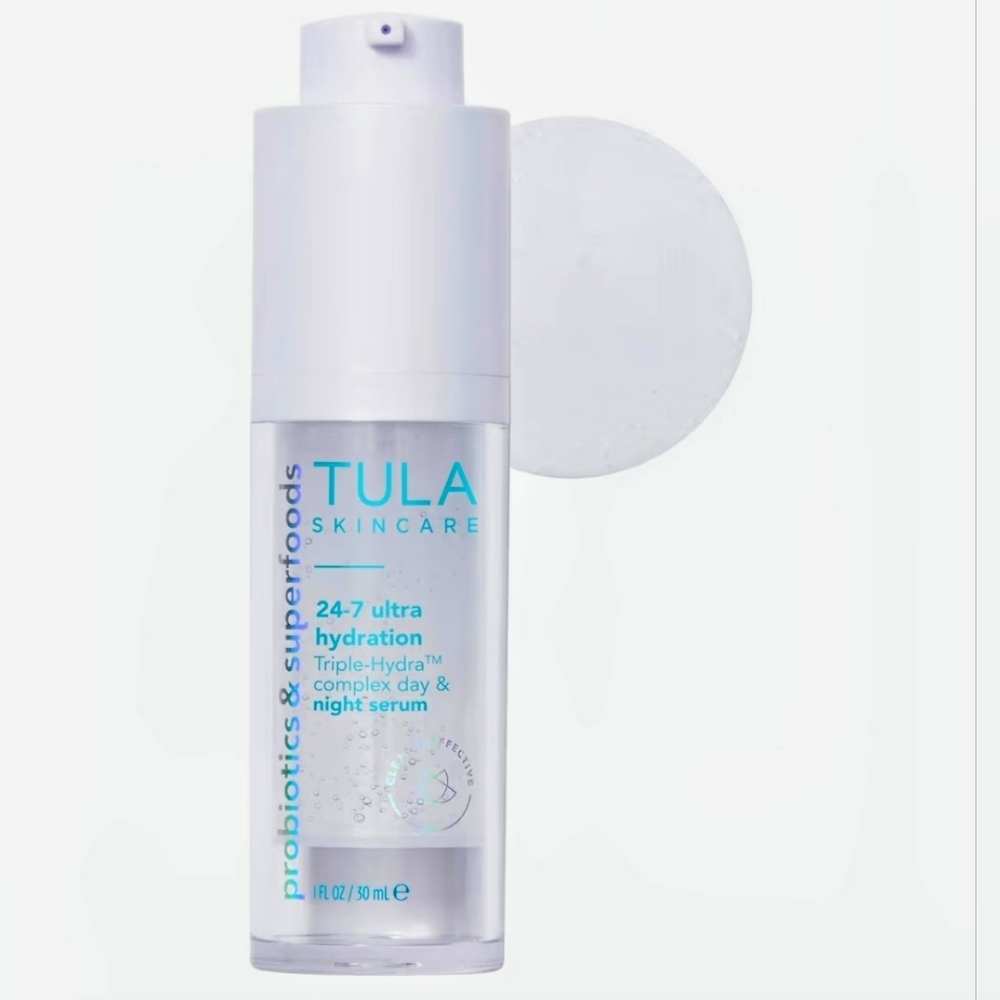 TULA Skin Care 24/7 Ultra Hydration - Triple Hydra Complex Day & Night Serum, Pl